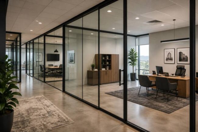 Benefits of Interior Glass Office Walls