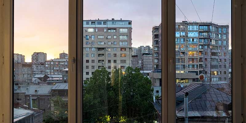 Noise Reduction with Double-Paned Windows