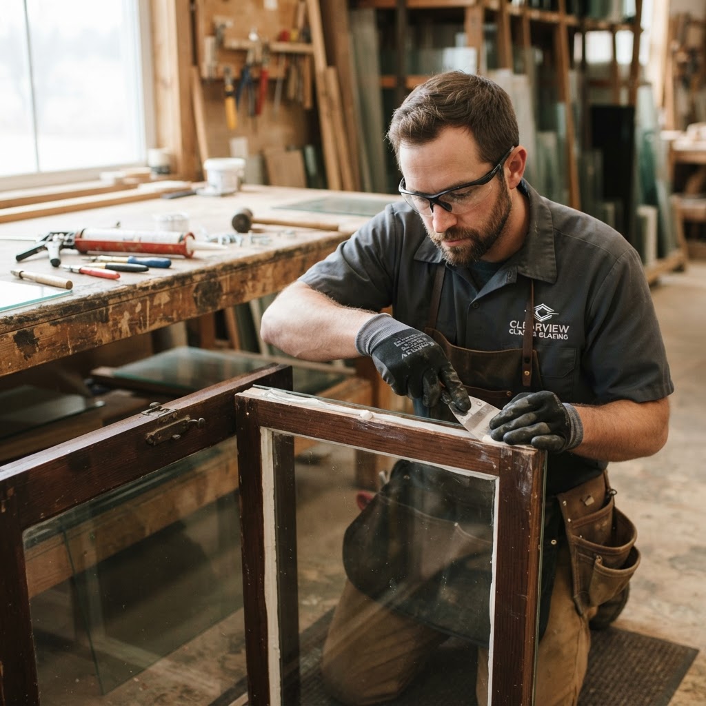 Cracked or foggy window? Repair is often enough for single-pane damage, but failed seals, old frames, and inefficiency point to replacement. Here is how to decide.